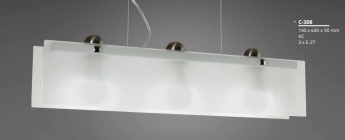 Colgante "SEVILLA 3" Luces