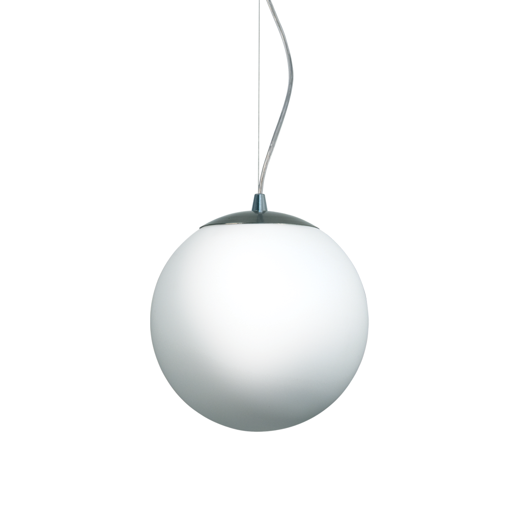 Colg globo de 10cm de diametro, lamp G9 LINEA MINIWORLD ara