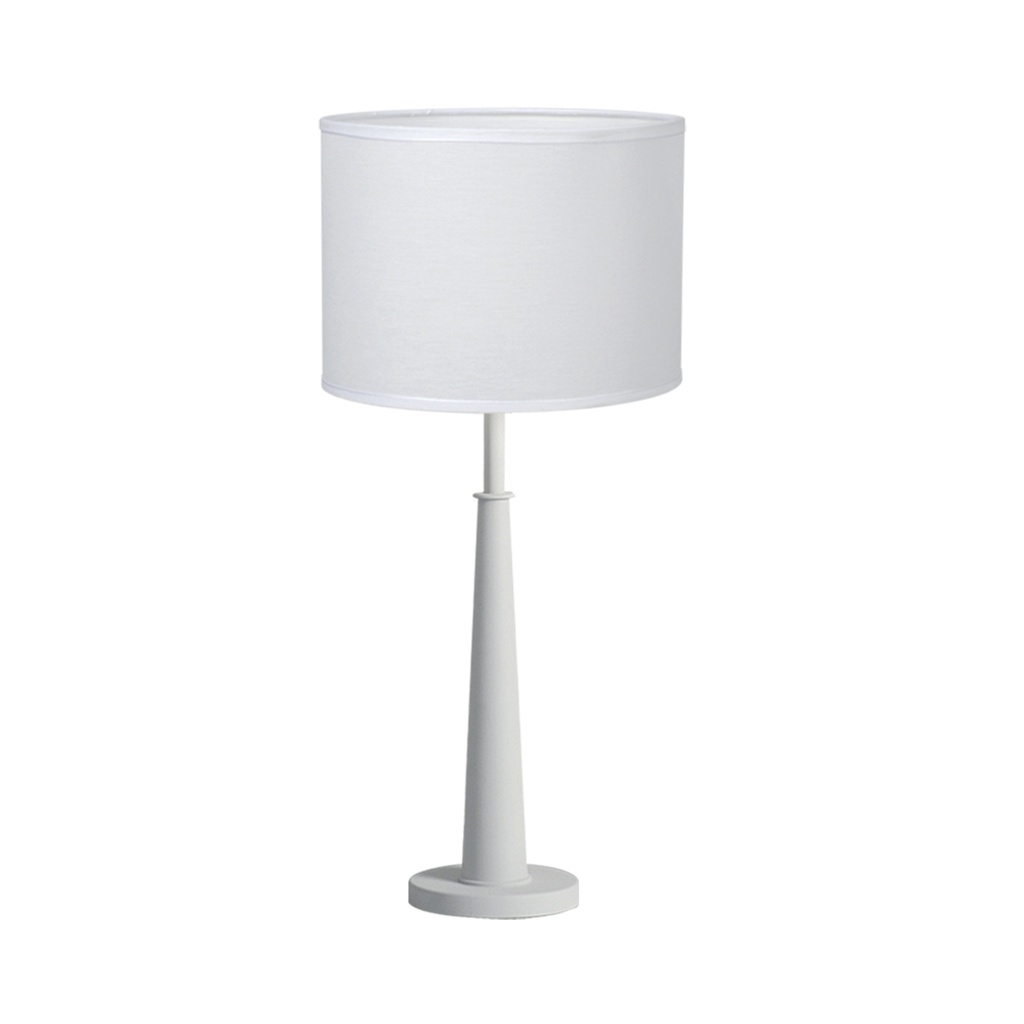 Velador Frank color c/pant Cillindrica  claro Luz del Siglo