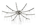 [5347-68-cro] Plafón LINEA SALOME 10 LUCES  Ronda (cromo)