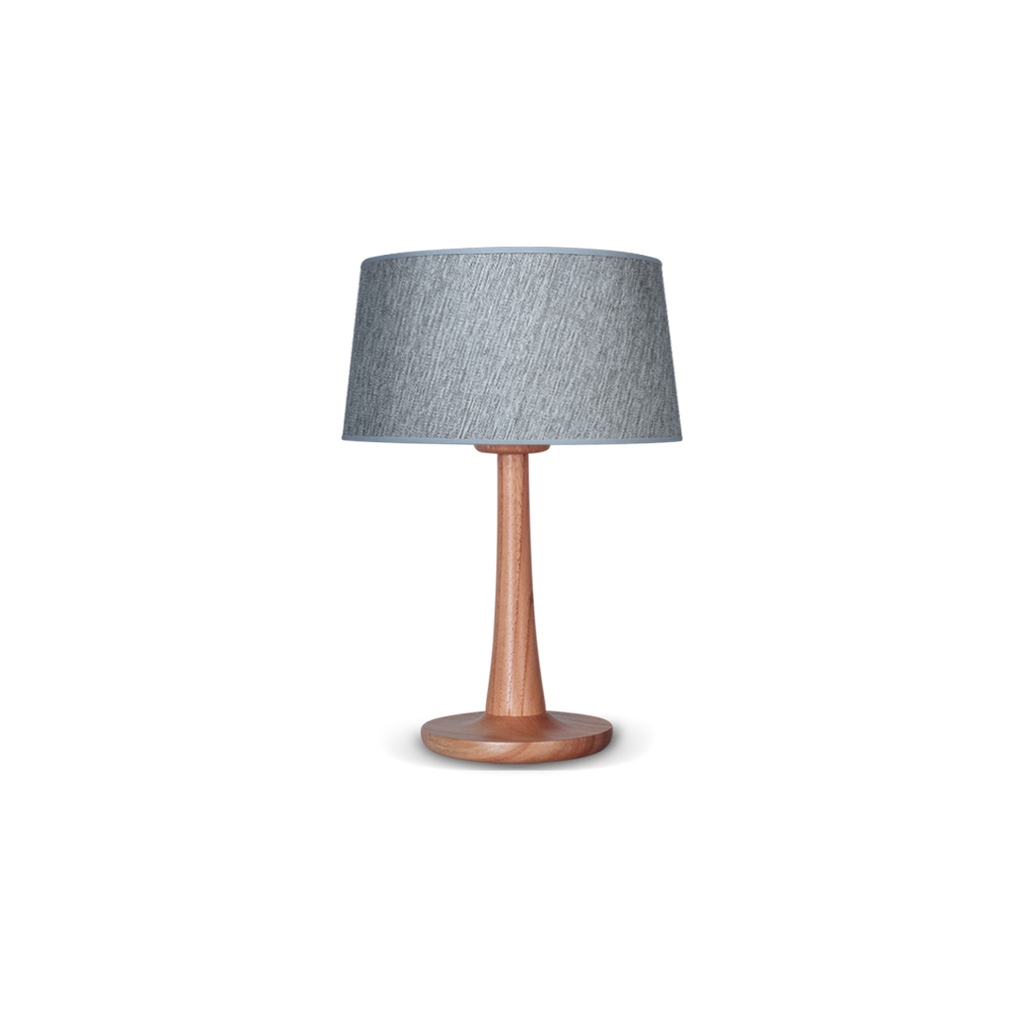 LAMPARA DE MESA EN MADERA DE LENGA MATE Carilux