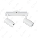 [c965/2-22-bla] Aplique 2 luces TEMPANO (blanco)