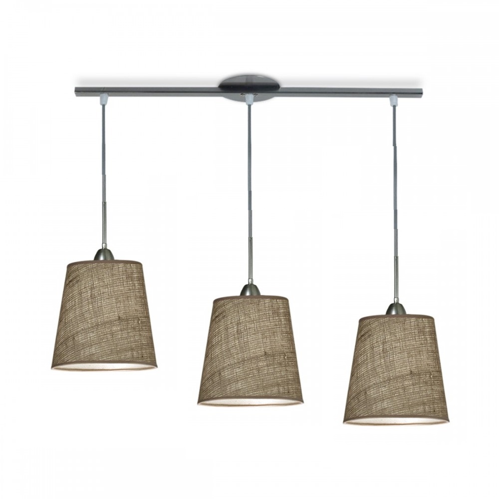 Colgante Decó 3 luces Luz del Siglo