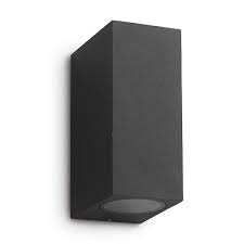 Bañador de pared cuadrado - Bidireccional 2 x GU10 ALU tacoma