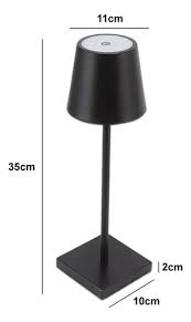 Velador recargable tactil electro
