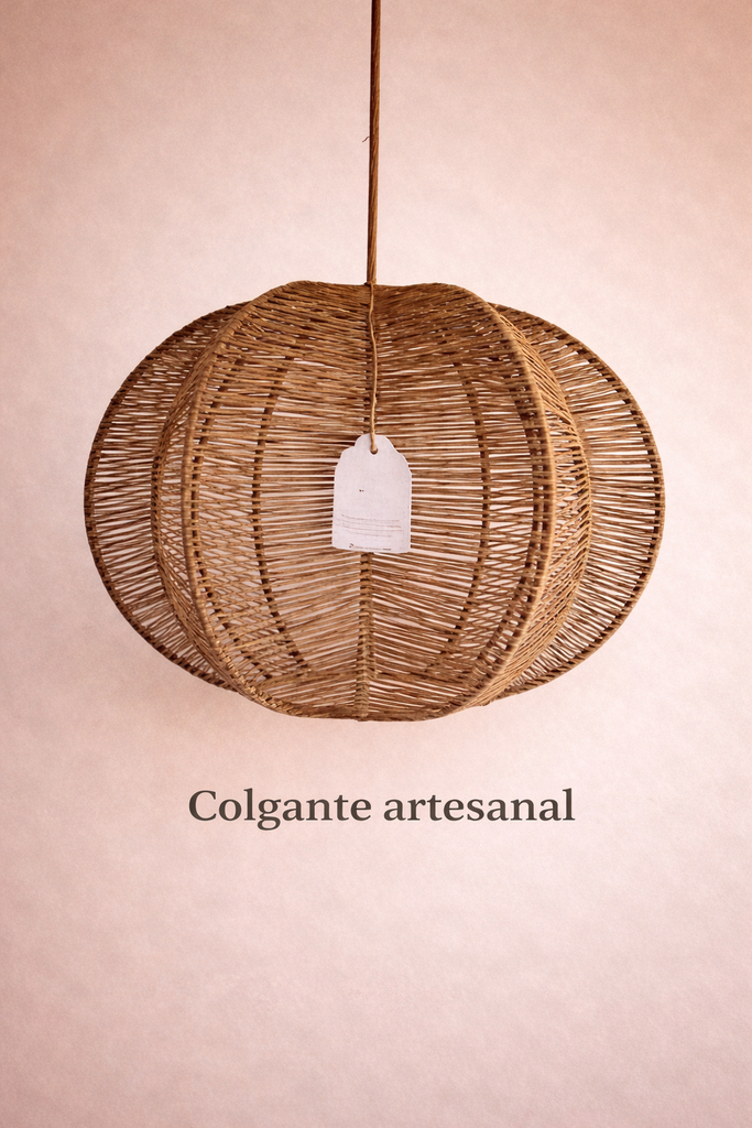Colgante trevelin 60x30 negro Luz Calida