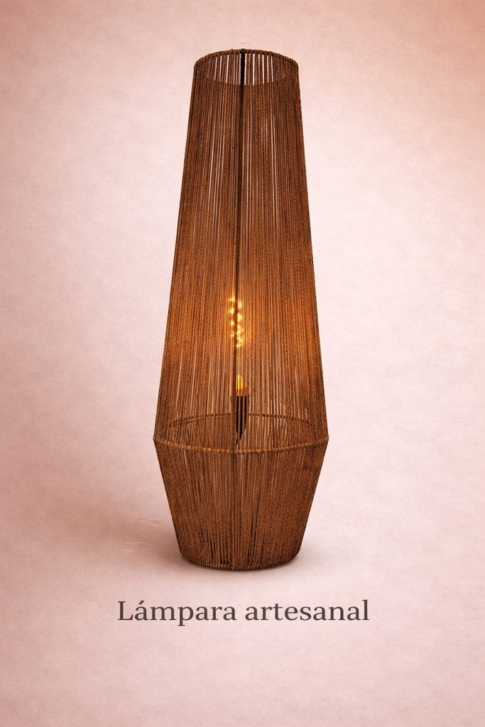 Lámpara de pie linea serena alt 120 cm luz calida