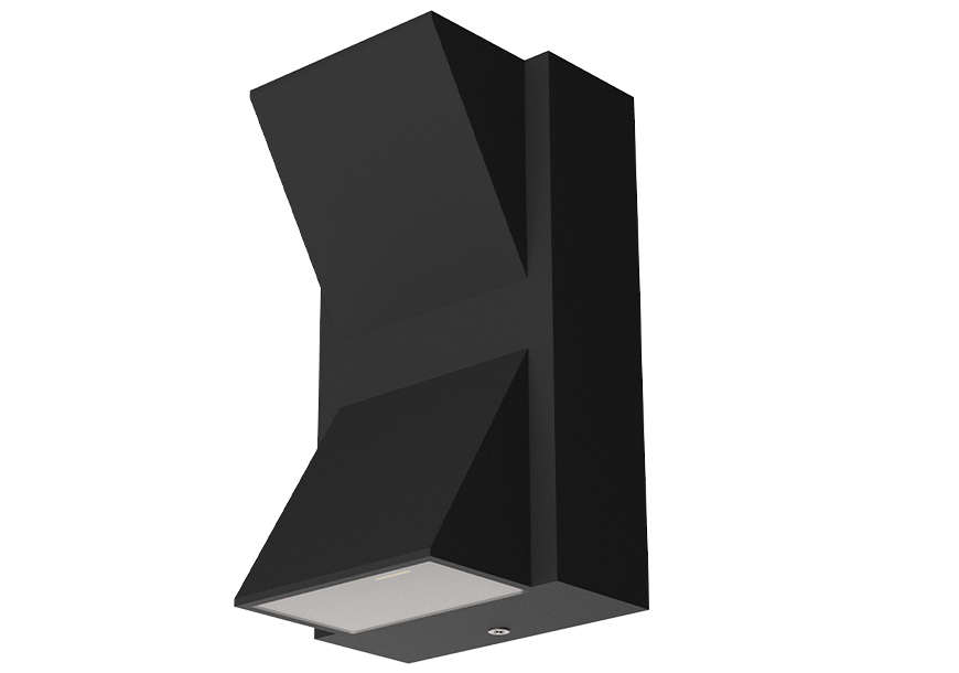 "Bañador de pared BIDIRECCIONAL Carcaza de aluminio y vidrio  LED COB 10W  tensión 85-265VCa 50Hz" tacoma