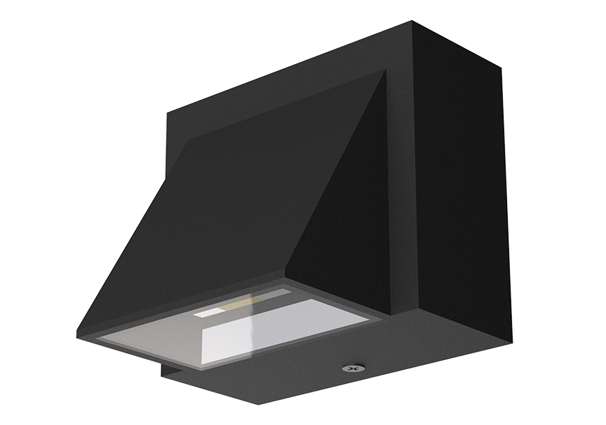 "Bañador de pared UNIDIRECCIONAL Carcaza de aluminio y vidrio LED COB 5W 85-265VCa 50Hz" tacoma