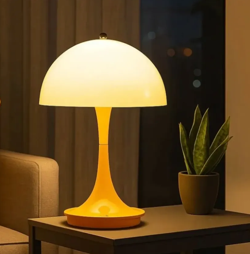 Velador Led Recargable 3 Tonos Luz Aura