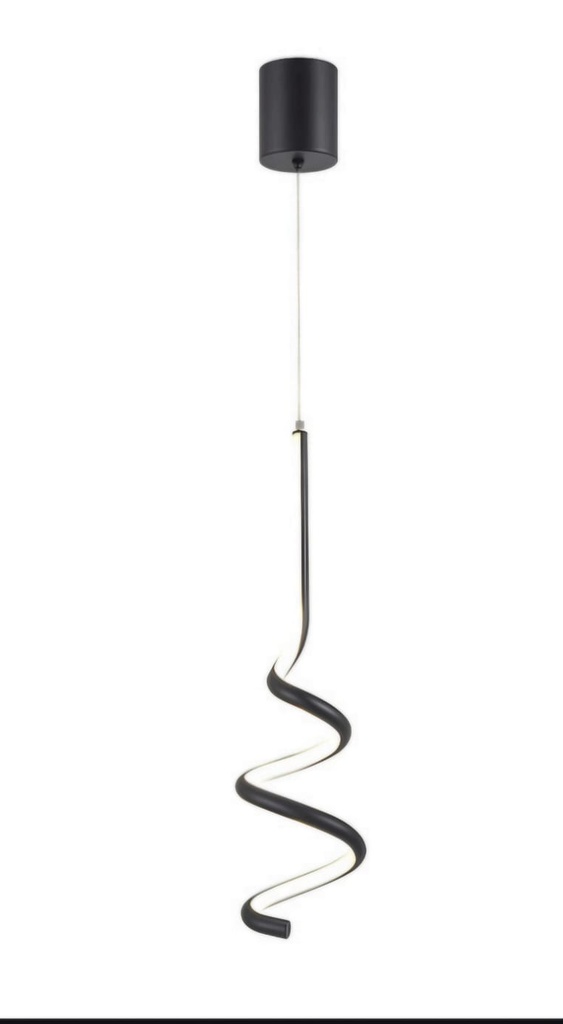 COLGANTE CURVA 22WATTS  D150*H1000MM ALOM