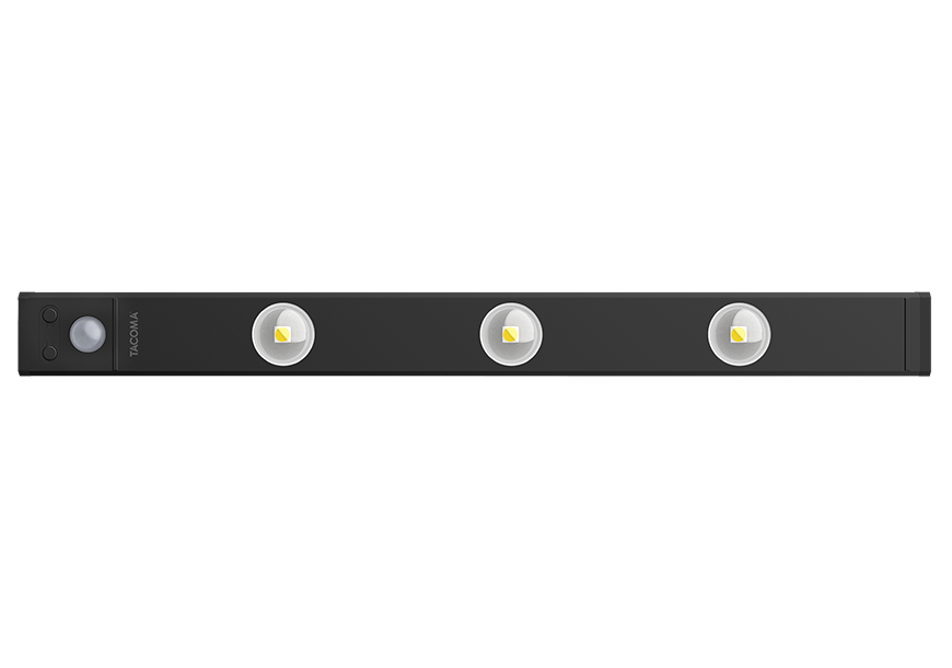 Bajo alacena negro led click 9w 3CCT Switch Sensor de encendido por barrido de mano tacoma
