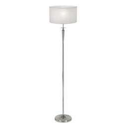 [lp4720cromoconpantcilindrica-56-cromo] Lampara pie  4720 cromo c/pant cilindrica Luz del Siglo