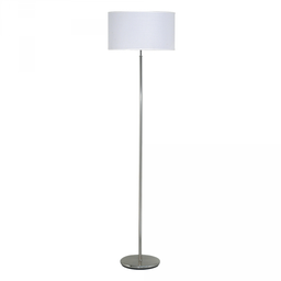 [lp3010-56-acero] Lampara de pie Acro c/pantalla acero Luz del Siglo