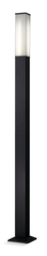 Farola cuadrada alt.2mts aluminio Visor 50cm 2450/2000 FW
