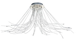 [18/20-60-ace] Araña FLEXI 18 luces c/fuente y lámparas Bi-pin LED G4 Nova