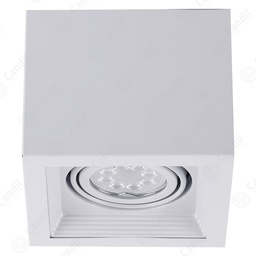 Plafon ECUA Dicro 1 Luz - Aluminio Candil