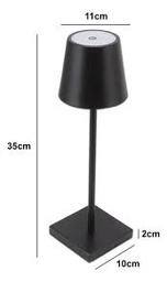 Velador recargable tactil electro