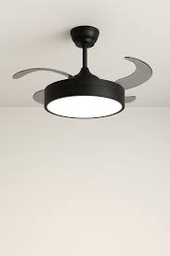 Ventilador Frio/calor con 3 tonos de luz palas retractiles tbcin