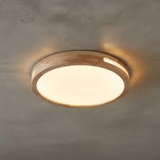 [MP-204-80] PLAFON GROOT Ø30 CM / 18W / 3000K MADERA Vignolo