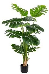 [40867-99] Planta Artificial Decorativa Monstera 1mt grass